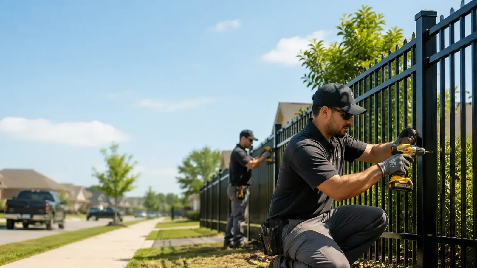 Metal Fence Installation in Mears, VA